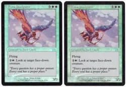 Aven Soulgazer x2 2x 2002 Onslaught FOIL White Uncommon Creature MTG SP - NM AZ1 - Image 1