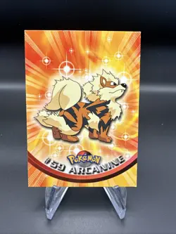 Topps Pokemon Arcanine #59 1999 TV Animation Edition - Image 1