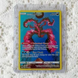 Pokemon SWSH Black Star Promo ULTRA RARE Galarian Moltres SWSH284 - NM - Image 1