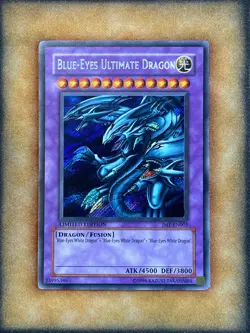 Yugioh Blue-Eyes Ultimate Dragon JMP-EN005 Secret Rare Limited Edition NM - Image 1
