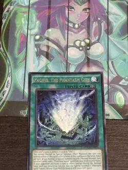 Yugioh 1x Pacifis, the Phantasm City MACR-EN056 Maximum Crisis 1st Ed Light Play - Image 1