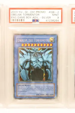 YuGiOh God Cards Secret Set Slifer Obelisk Ra GBI-001 GBI-002 GBI-003 PSA 9 Mint - Image 3