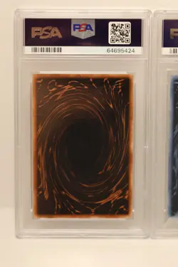 YuGiOh God Cards Secret Set Slifer Obelisk Ra GBI-001 GBI-002 GBI-003 PSA 9 Mint - Image 5