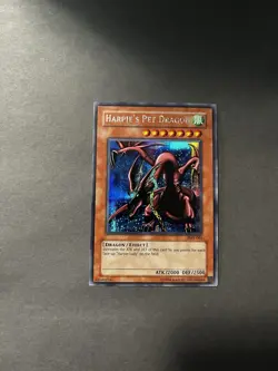 Yugioh Harpie's Pet Dragon FMR-002 Prismatic Secret Rare Forbidden Memories MP - Image 5