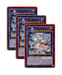 Yugioh! Aromalilith Magnolia PHNI-EN038 (SR) 1st Ed 3x "Aromalilith Support" - Image 1