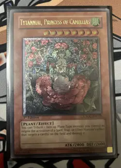 Yugioh 1x Tytannial Princess Camelias CSOC-EN029 Ultimate Rare 1st Edition LP - Image 4