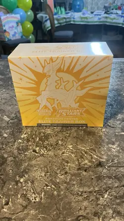 Pokemon Trading Card Game Sword & Shield Brilliant Stars Pokemon Center Elite... 820650850066 - Image 1