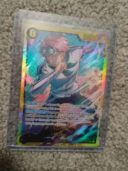 Koby OP11-119 SEC A Fist of Divine Speed - ONE PIECE Card Game English - Image 1