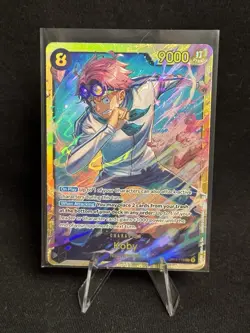 Koby OP11-119 SEC A Fist of Divine Speed - ONE PIECE Card Game English - Image 1