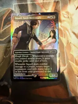 MTG FF collaboration promo card Squall 353078 - Image 1