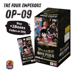 One Piece Card Game The Four Emperors Booster Box OP-09 Japanese - Image 1