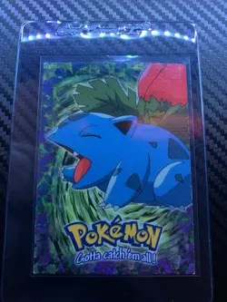 Topps 1999 Ivysaur Pokemon TCG Card #02 Blue Logo 1st Print NM Non-Holo Rare NM - Image 1
