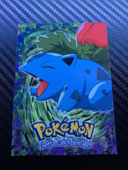 Topps 1999 Ivysaur Pokemon TCG Card #02 Blue Logo 1st Print NM Non-Holo Rare NM - Image 2