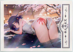 ❤SEELE - Goddess Story Anime Waifu Doujin Card - RU MENG RU HUAN - WR-12 HONKAI - Image 1