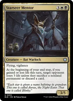 MTG-Starseer Mentor Bloomburrow(NM)#233 - Image 1