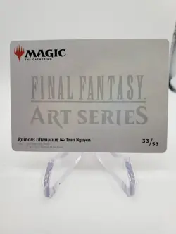 Ruinous Ultimatum (Art Series) #33/53 Final Fantasy MTG Near Mint - Image 2