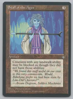 MTG Ice Age - Staff of the Ages -F631 - Image 1