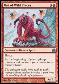 Oni of Wild Places - Medium Play MTG Commander - Image 1