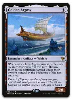 Golden Argosy #230 (NM) Dominaria United PPDMU Magic MTG - Image 1