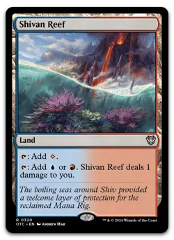 Shivan Reef #320 (NM) Thunder Junction OTC Magic MTG - Image 1