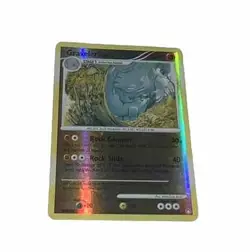 Pokemon TCG Card 2007 Mysterious Treasures - Graveler 51/123 Reverse Holo NM - Image 1