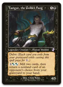 Tasigur, the Golden Fang #333 (NM) Time Spiral Remastered TSR Magic MTG - Image 1