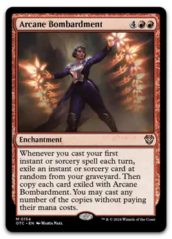 Arcane Bombardment #154 (NM) Thunder Junction OTC Magic MTG - Image 1