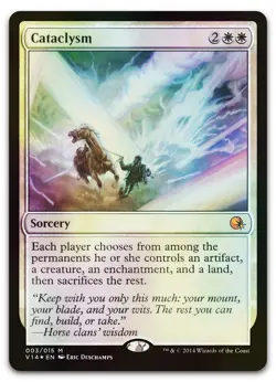 Cataclysm #3 (Foil) (NM) From the Vault: Annihilation V14 Magic MTG - Image 1