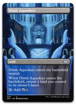 Dimir Aqueduct (Borderless) #404 (NM) Double Masters 2022 2X2 Magic MTG - Image 1
