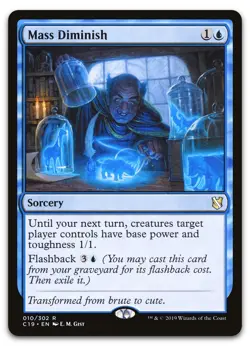 Mass Diminish #10 (NM) Commander 2019 C19 Magic MTG - Image 1
