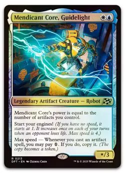Mendicant Core, Guidelight #213 (Foil) (NM) Aetherdrift DFT Magic MTG - Image 1