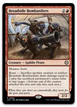 Broadside Bombardiers #86 (NM) Lost Caverns of Ixalan LCC Magic MTG - Image 1