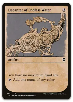Decanter of Endless Water (Showcase) #444 (NM) Baldur's Gate CLB Magic MTG - Image 1