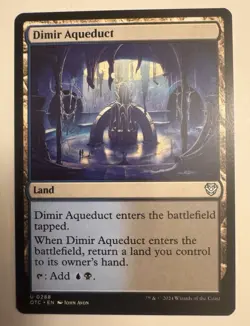 Dimir Aqueduct - Thunder Junction Commander OTC - Rare - MTG Magic - Image 1