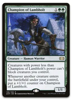 Champion of Lambholt #156 (NM) Double Masters 2XM Magic MTG - Image 1