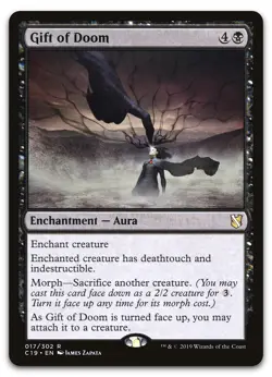 Gift of Doom #17 (NM) Commander 2019 C19 Magic MTG - Image 1