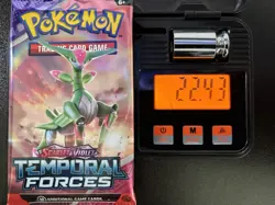 Pokemon Temporal Forces Booster Pack Sealed 22.43g 3.66mm - Image 1