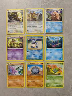 Lot Of 9 Common Pokemon Cards - One Price For All - Sold As Is - Image 1