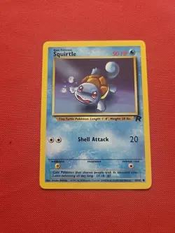 Pokemon: Squirtle #68/82 Team Rocket 2000 WOTC Vintage Non-holo - NM / LP - L21 - Image 3
