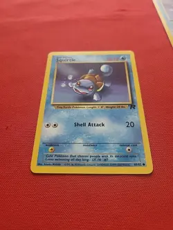 Pokemon: Squirtle #68/82 Team Rocket 2000 WOTC Vintage Non-holo - NM / LP - L21 - Image 4