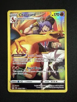 Charizard TG03/TG30 Swsh11: Lost Origin Trainer Gallery Holo Pokemon - Image 1