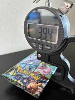 Pokemon GO Booster Pack Sealed 22.94g 3.94mm Heaviest! - Image 3