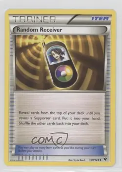 Random Receiver Pokemon XY Fates Collide #109 0jh2 - Image 1