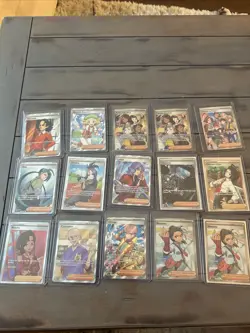 Pokemon Set Of Full Art Trainer Cards All Mint - Image 1