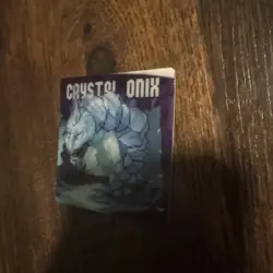 Eif Origin Gameboy Pokemon Lenticular Super Rare Crystal onix - Image 3