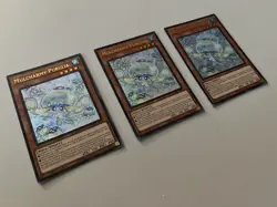 x3 YuGiOh! Mulcharmy Purulia MZTM-EN083 Ultra Rare 1st Ed x 3 PLAYSET - Image 3