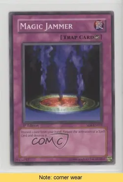 Magic Jammer 1st Ed. YuGiOh Lord of the Storm Structure Deck #SD8-EN031 READ 0b5 - Image 1