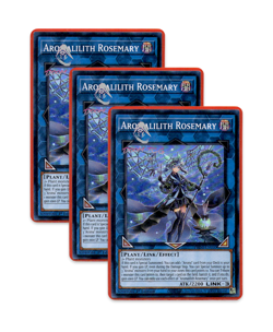 Yugioh! Aromalilith Rosemary PHNI-EN050 (SR) 1st Ed 3x "Aromalilith Support" - Image 1