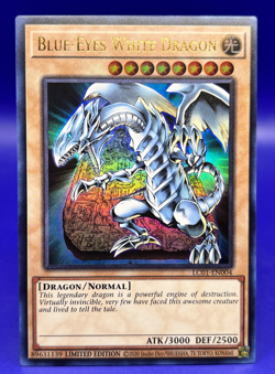 YuGiOh Blue-Eyes White Dragon Limited Edition LC01-EN004 Ultra Rare - Image 1