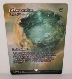 Fal'Cie Paradise / Carpet of Flowers NM/M Final Fantasy MTG Magic Green Card - Image 1